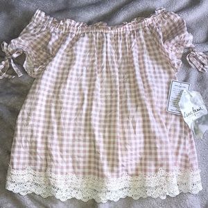 Off the shoulder shirt